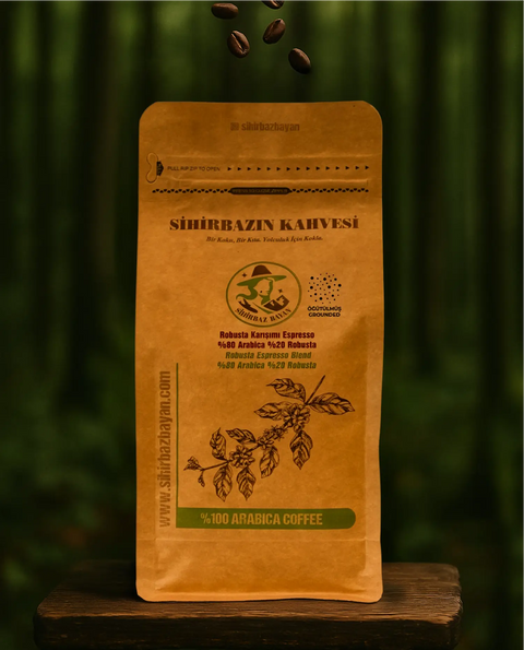Arabica Robusta Blend %80 Arabica %20 Robusta Öğütülmüş Espresso