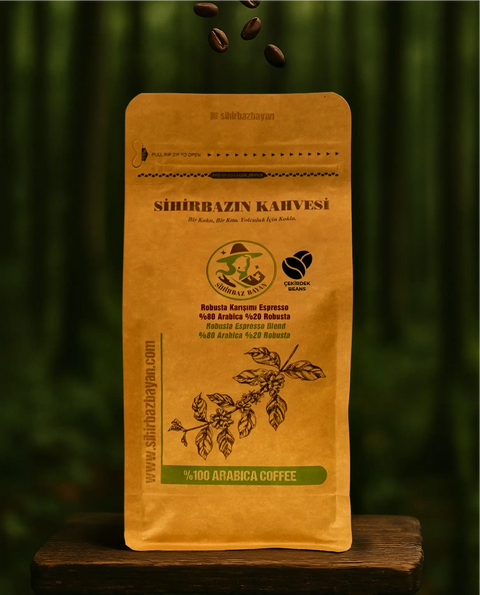 Arabica Robusta Blend %80 Arabica %20 Robusta Çekirdek Espresso